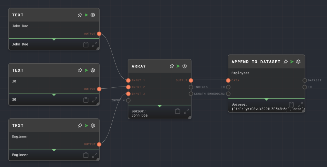 Append to Dataset Node Example 1.1