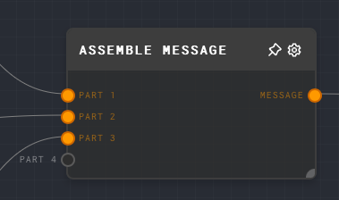 Assemble Message Node Screenshot