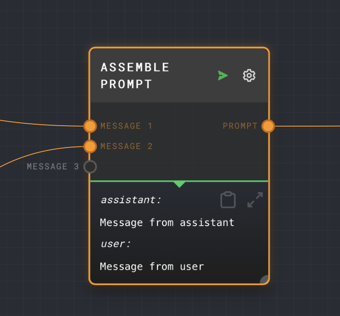 Assemble Prompt Node Screenshot