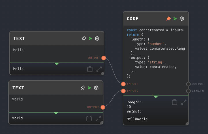 Code Node Example 2