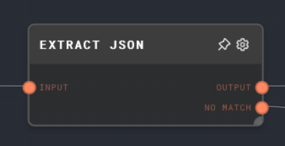 Extract JSON Node Screenshot