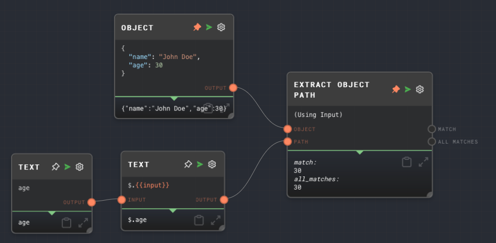 Extract Object Path Node Example 3