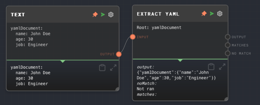 Extract YAML Node Example 1