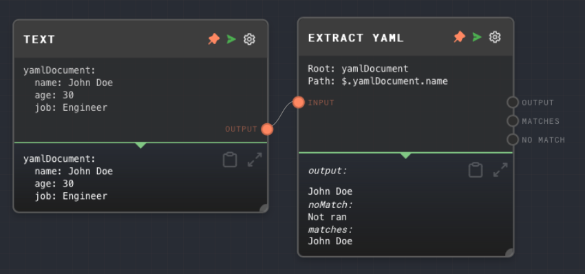 Extract YAML Node Example 2