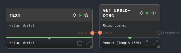 Get Embedding Node Example 1