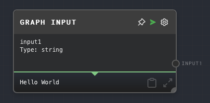 Graph Input Node Example 1