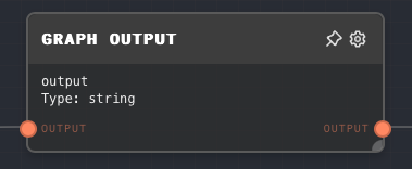 Graph Output Node Screenshot