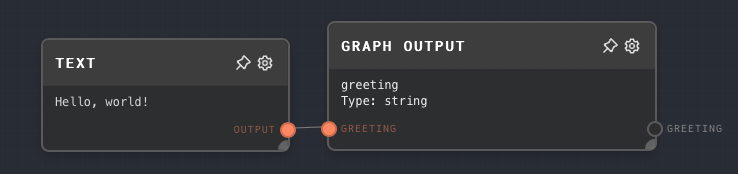 Graph Output Node Example 1