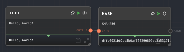 Hash Node Example 1