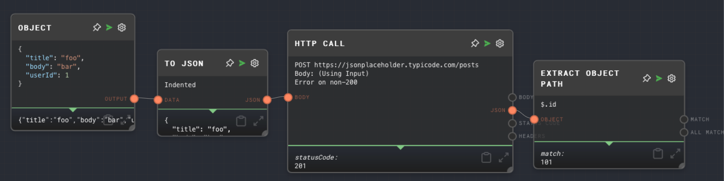 HTTP Call Node Example 2