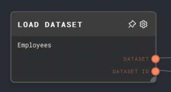 Load Dataset Node Screenshot
