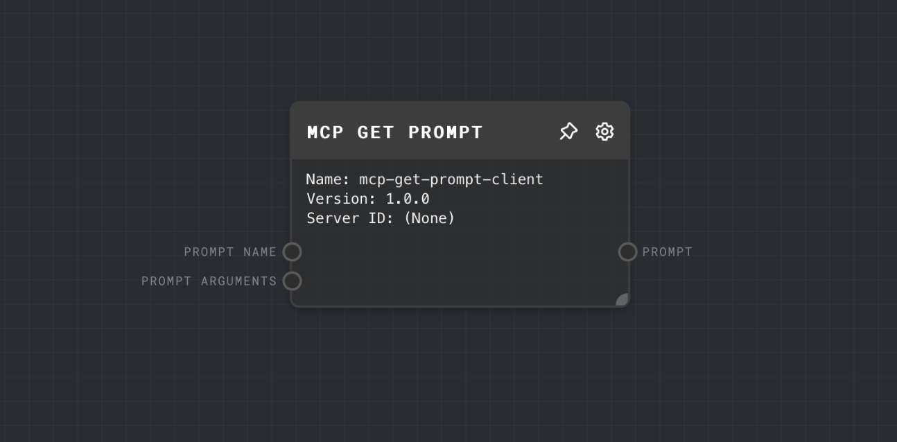 MCP Get Prompt Node Screenshot