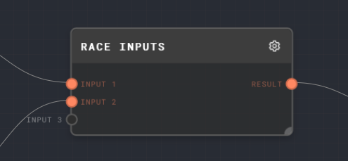 Race Inputs Node Screenshot