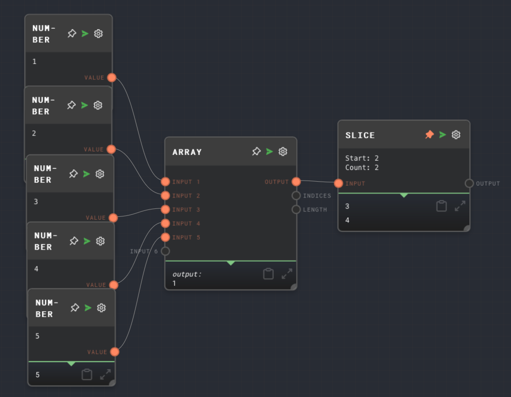 Slice Node Example 1