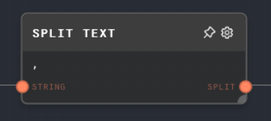 Split Text Node Screenshot