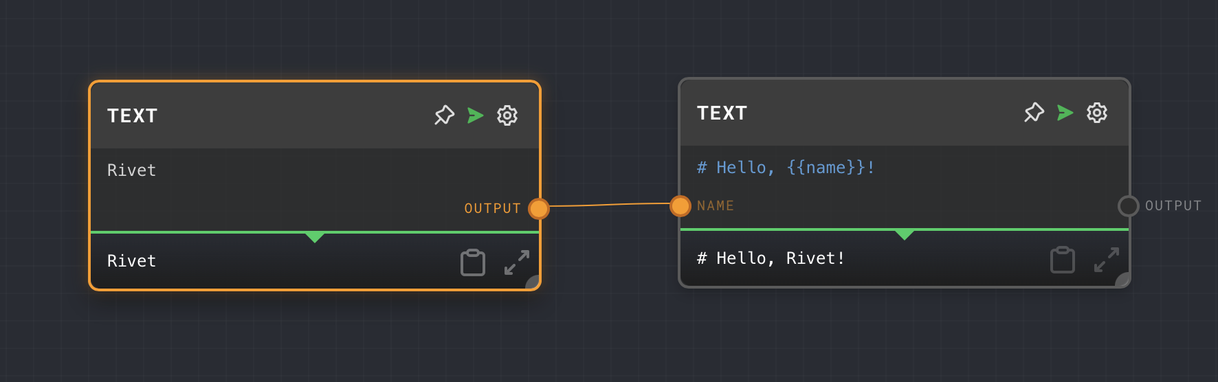 Text Node Example 3