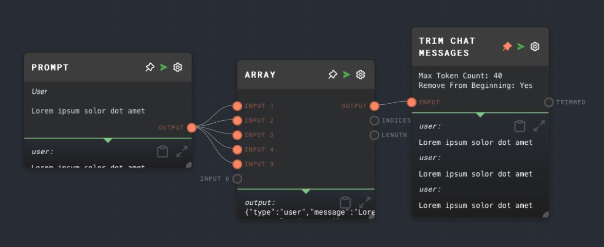 Trim Chat Messages Node Example 1