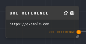 URL Reference Node Screenshot