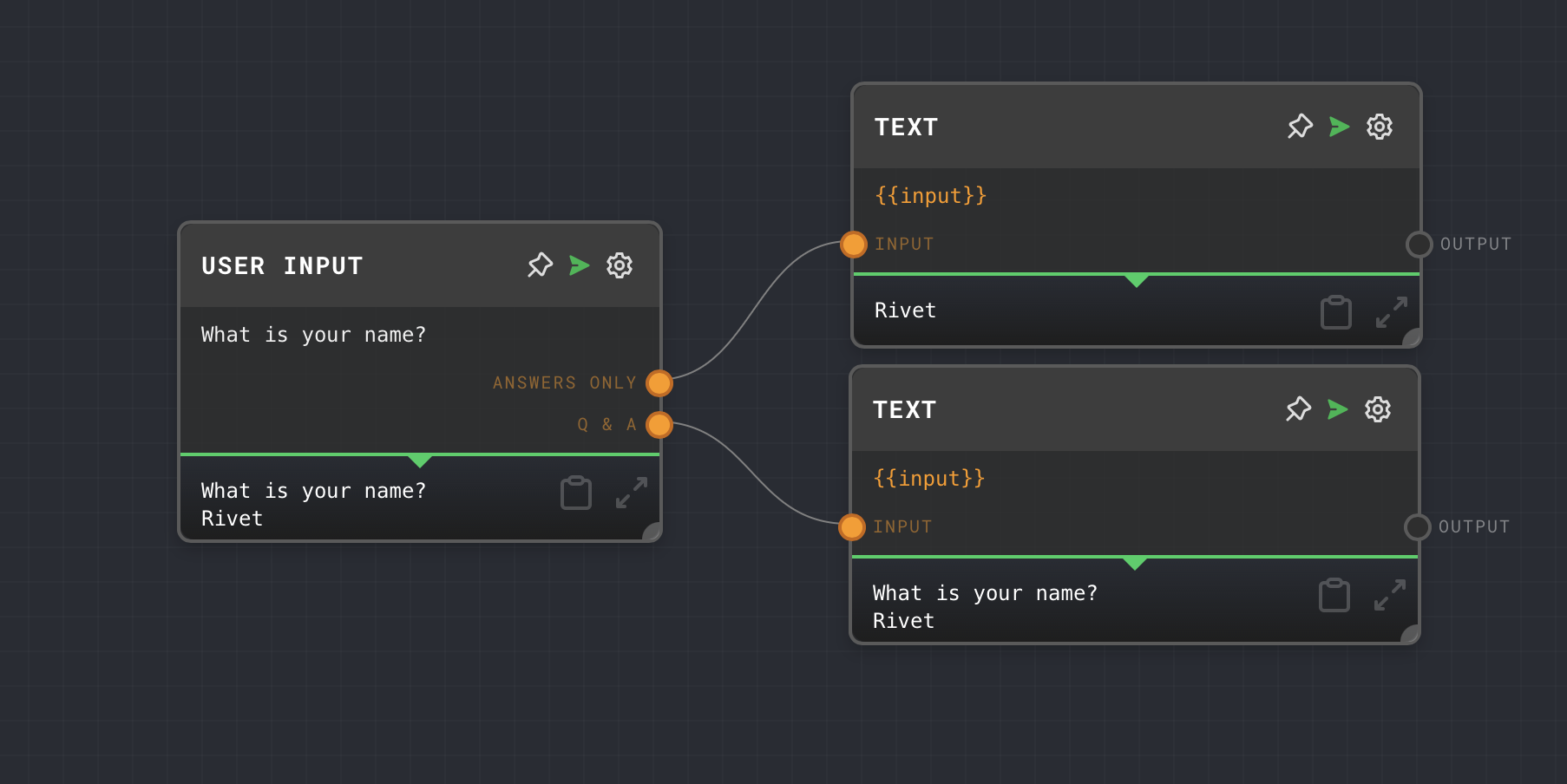 User Input Node Example 1